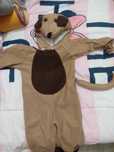 Fato de carnaval cachorro super giro
