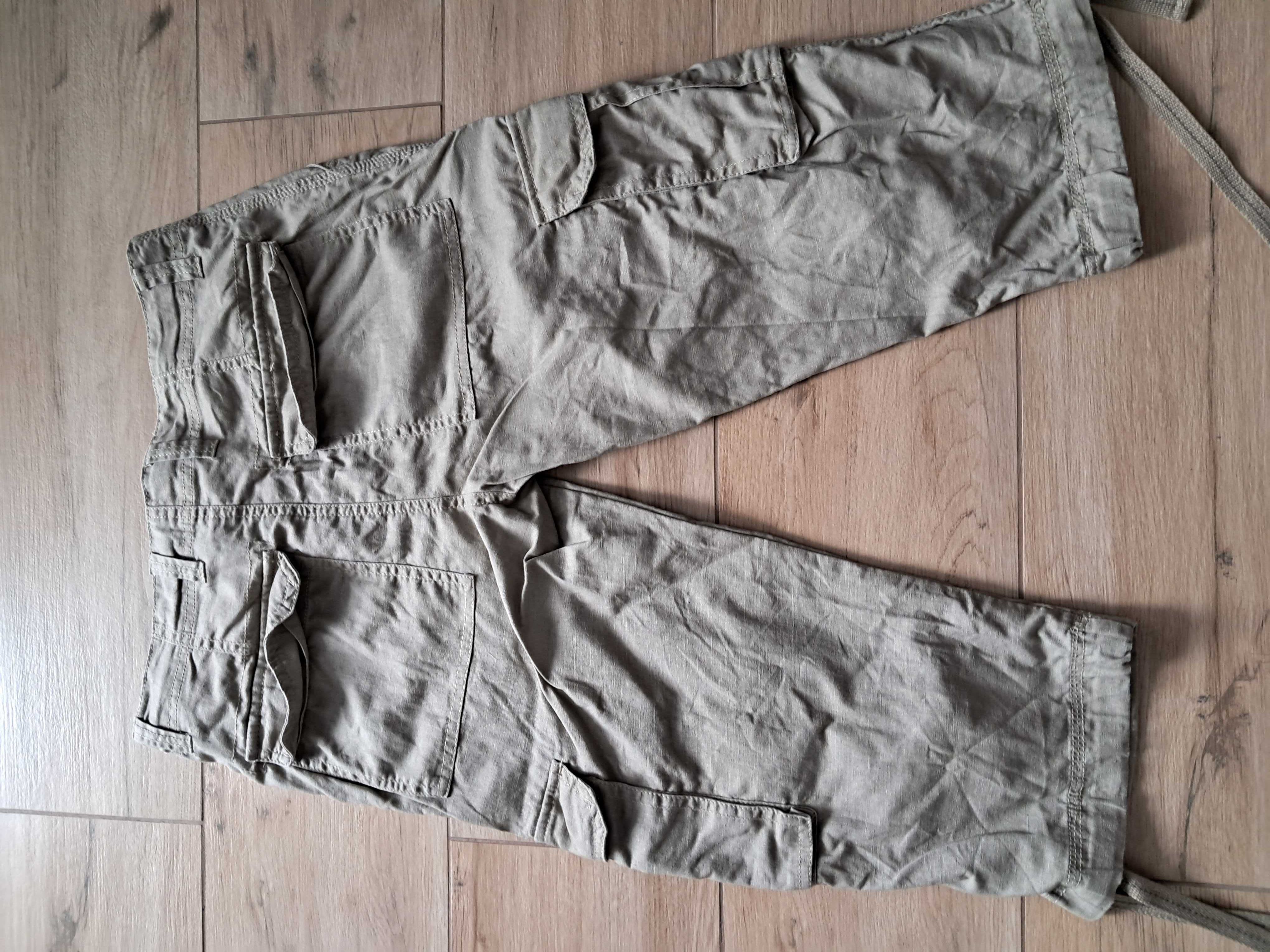 Krótkie spodnie Linen Blend - bojówki