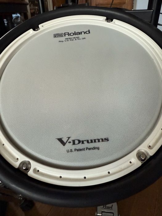 Perkusja elektroniczna Roland TD07KV rozbudowany, statyw i stopy Pearl