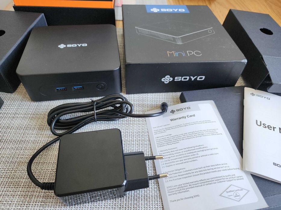 Міні ПК (MINI PC) SOYO M2 PLUS  16GB/512GB SSD intel N100 12th Gen
