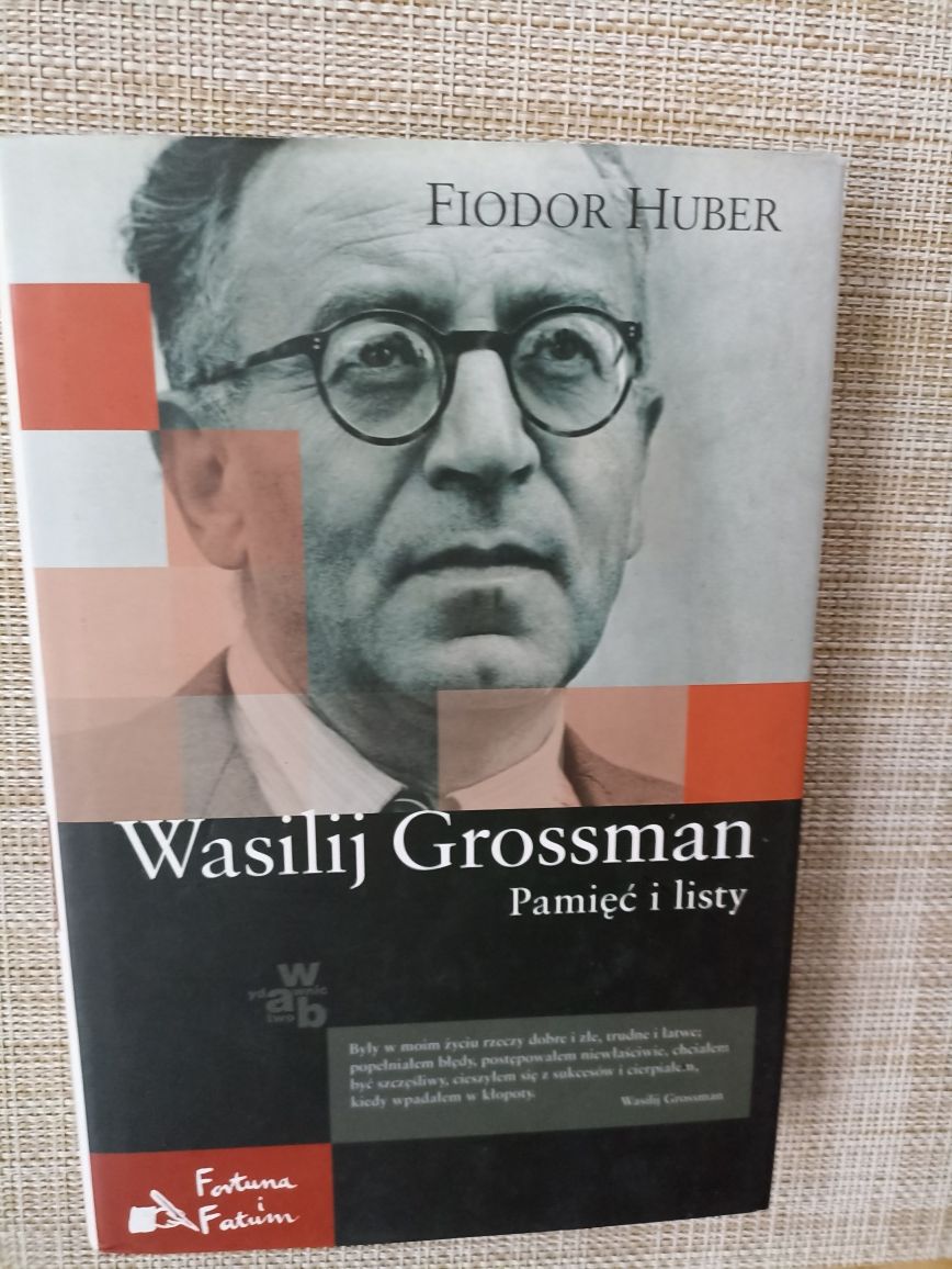 Wasilij Grossman Pamięć i listy Fiodor Huber