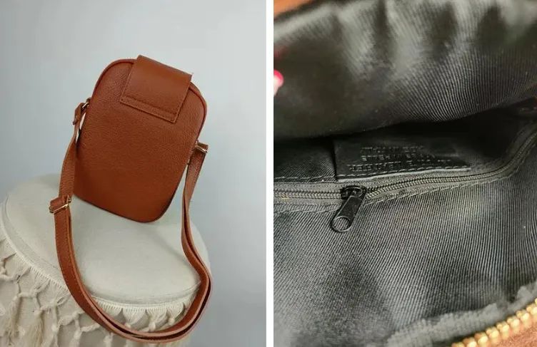 torebka laura biaggi z pszczółką – skórzana elegancja w kolorze rudym