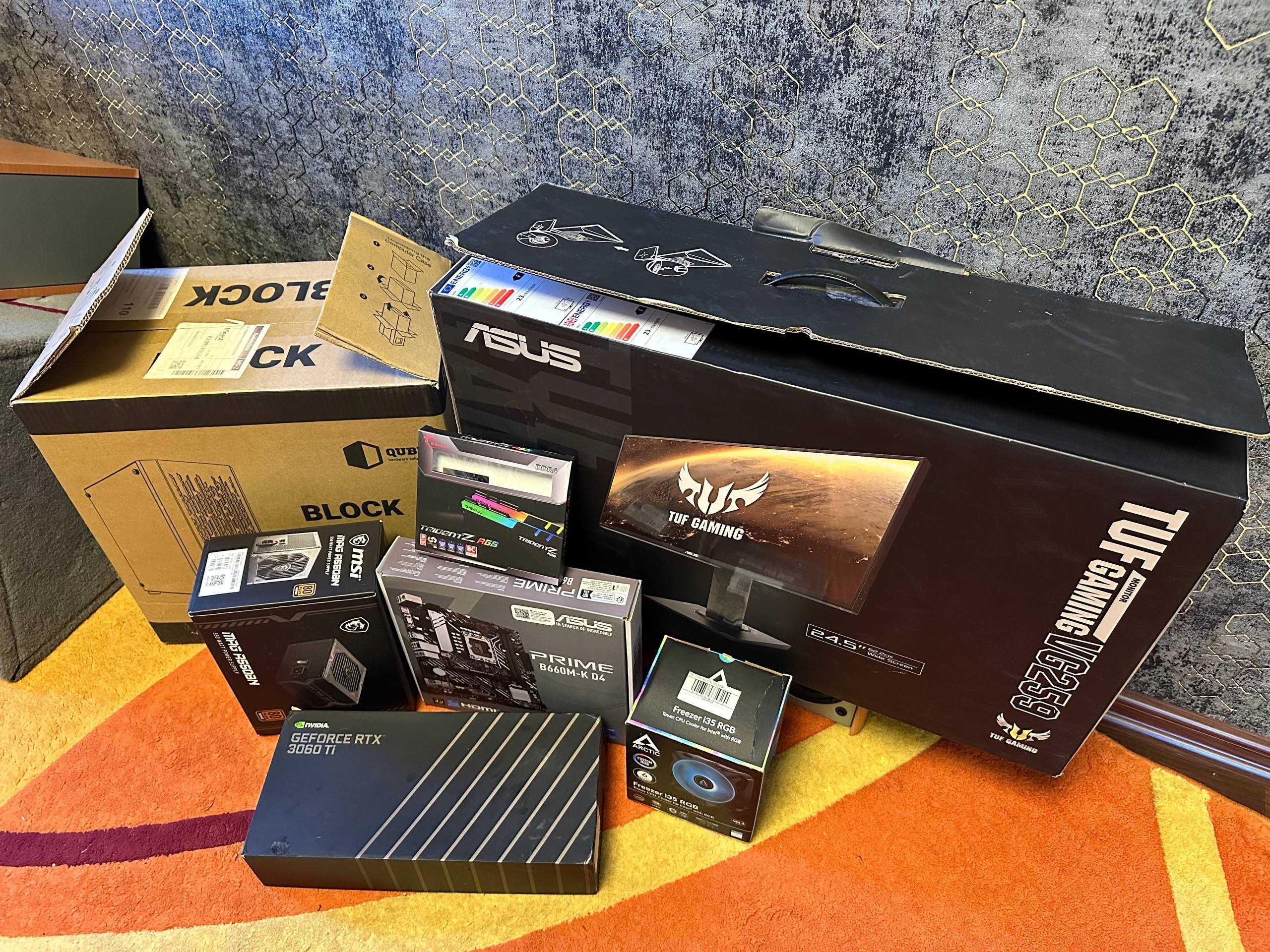 Игровой ПК Intel core i5 12400f/ RTX 3060ti 8gb GDDR6