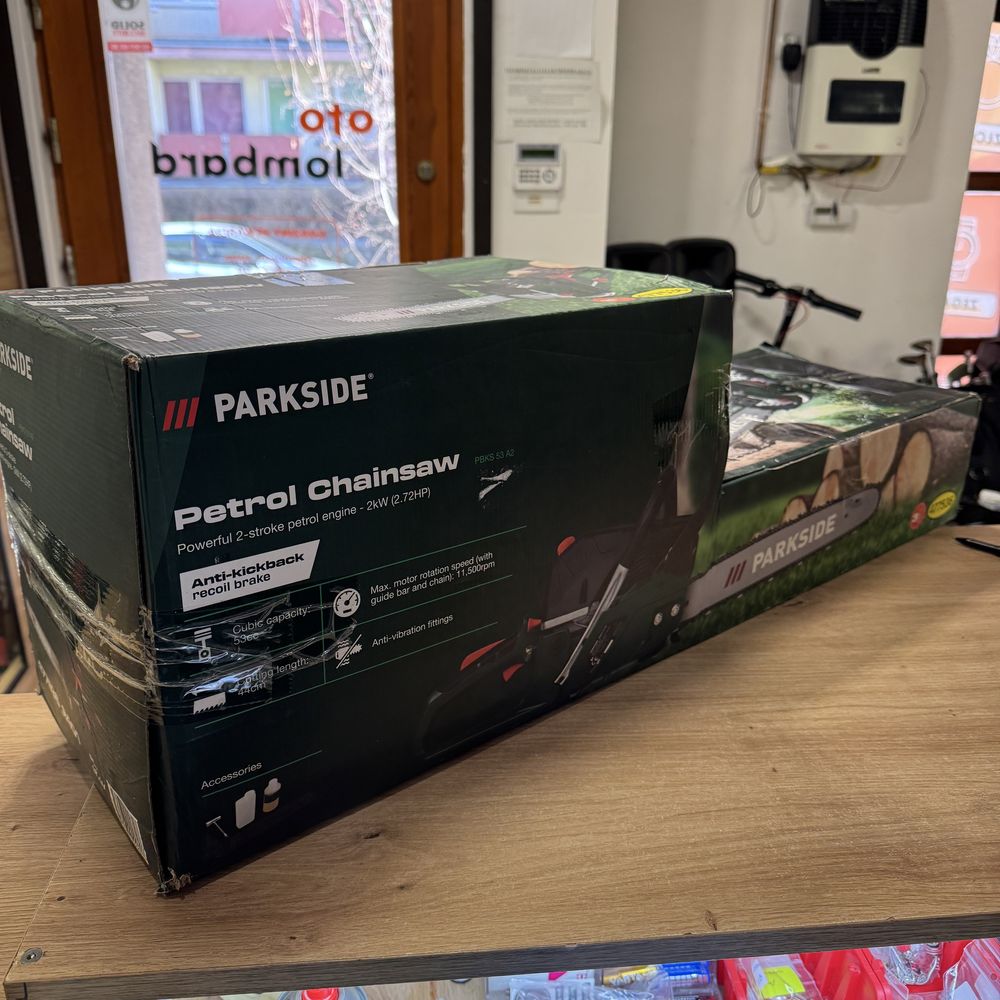 Nieużywana piła spalinowa Parkside PBKS 53 A2 otoLombard Lumik Kalisz