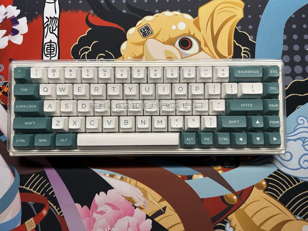 FL·Esports FL680 Gateron Silver – klawiatura mechaniczna z hot-swap