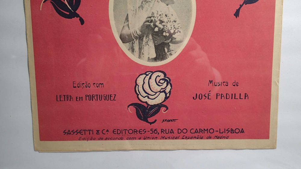 Partitura antiga  de Teatro de Revista  " Foot-Ball"