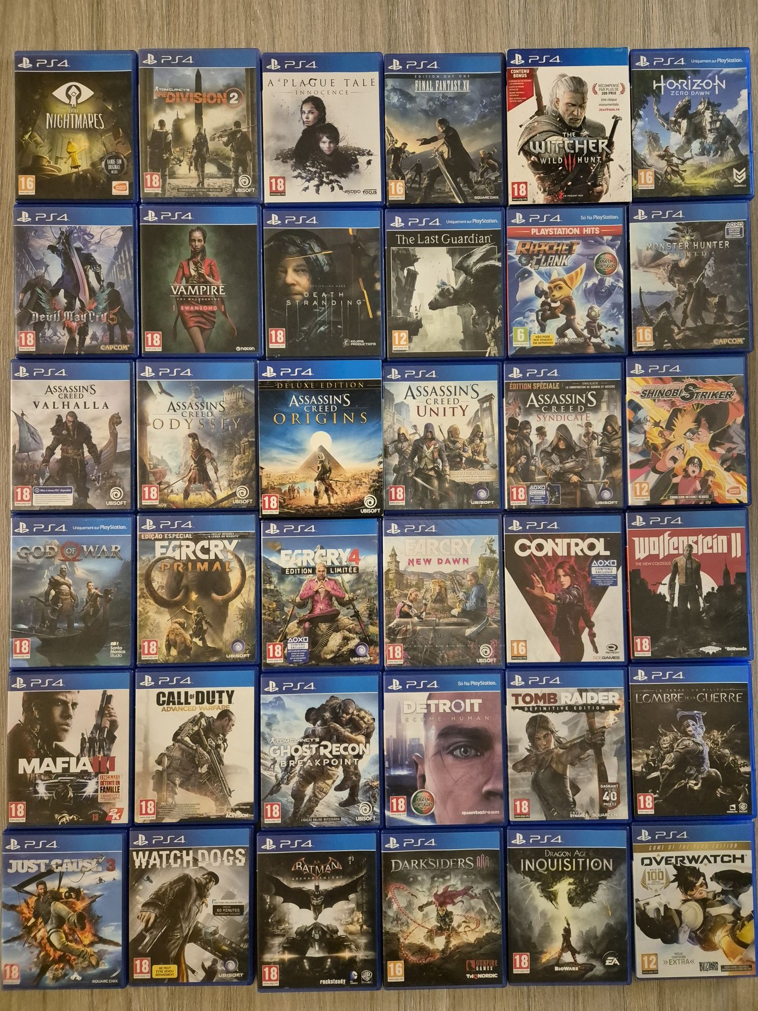 Jogos PS4 (Vários Preços)