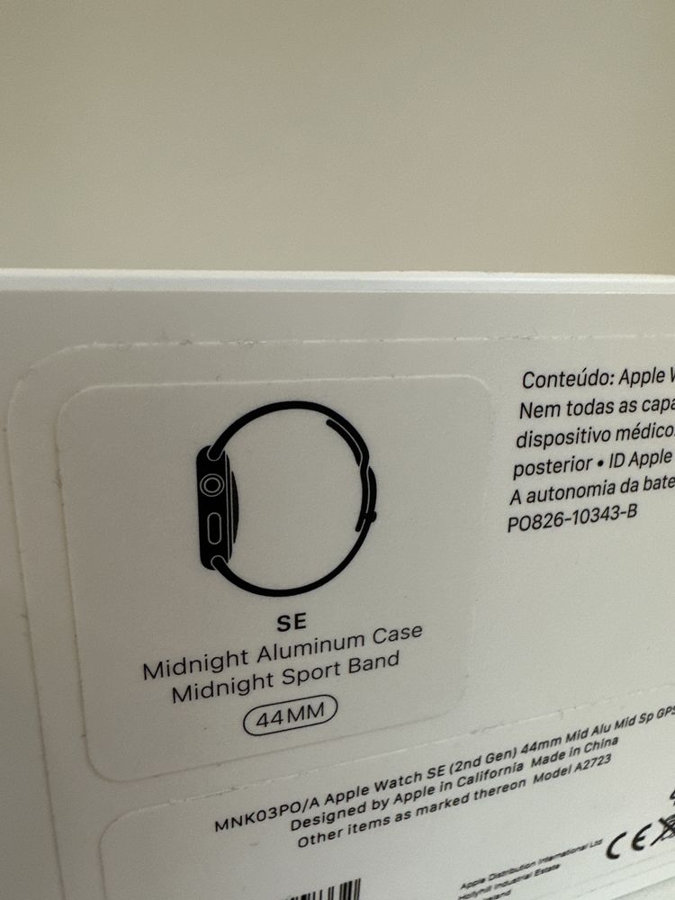 Applewatch SE 2 geração 2 anos garantia