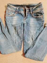 Женские джинсы синие