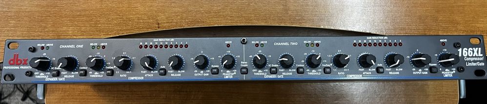 Compressor, limiter, gate DBX XL 166