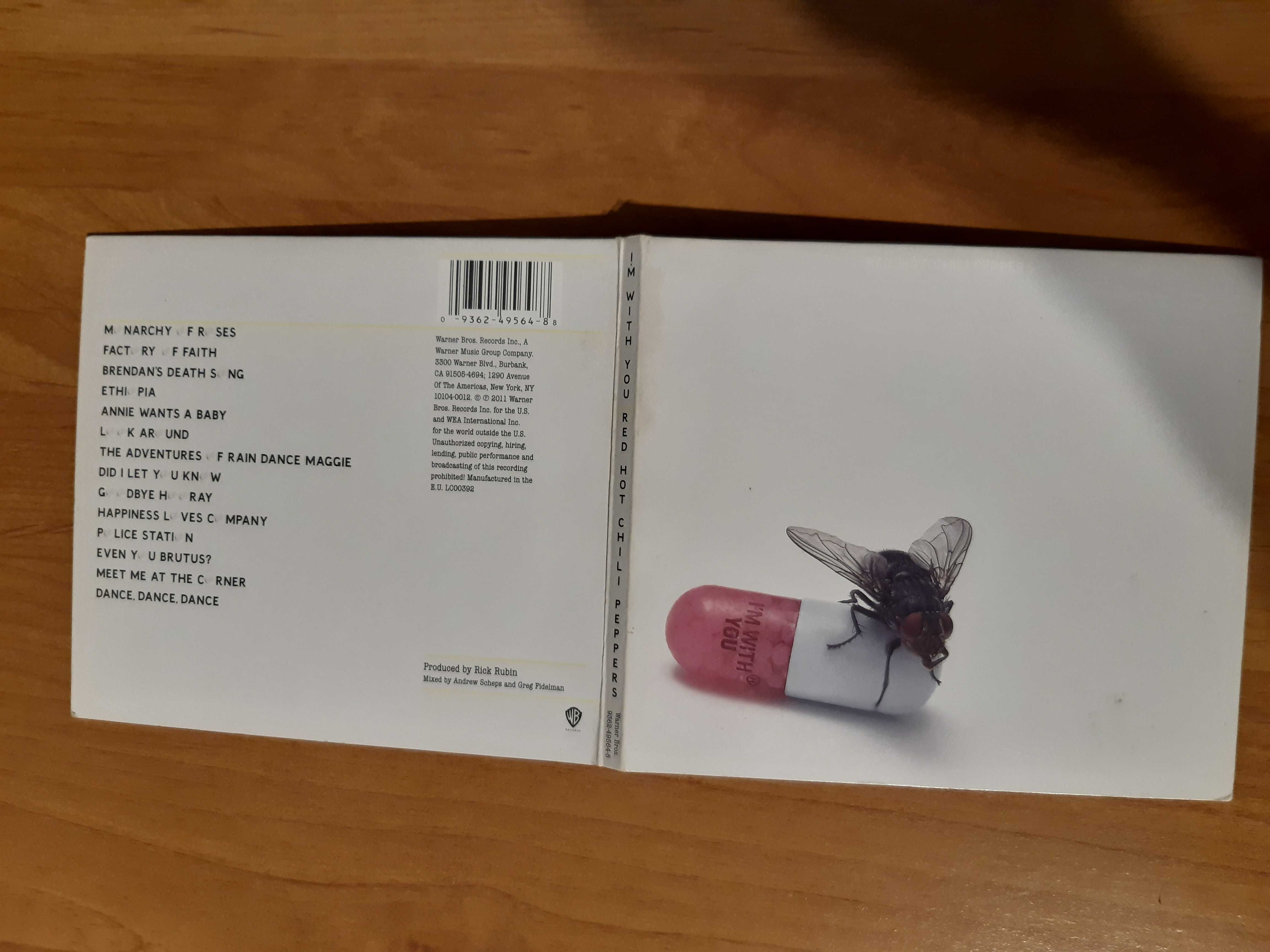 Red Hot Chili Peppers - I'm with You cd 2011