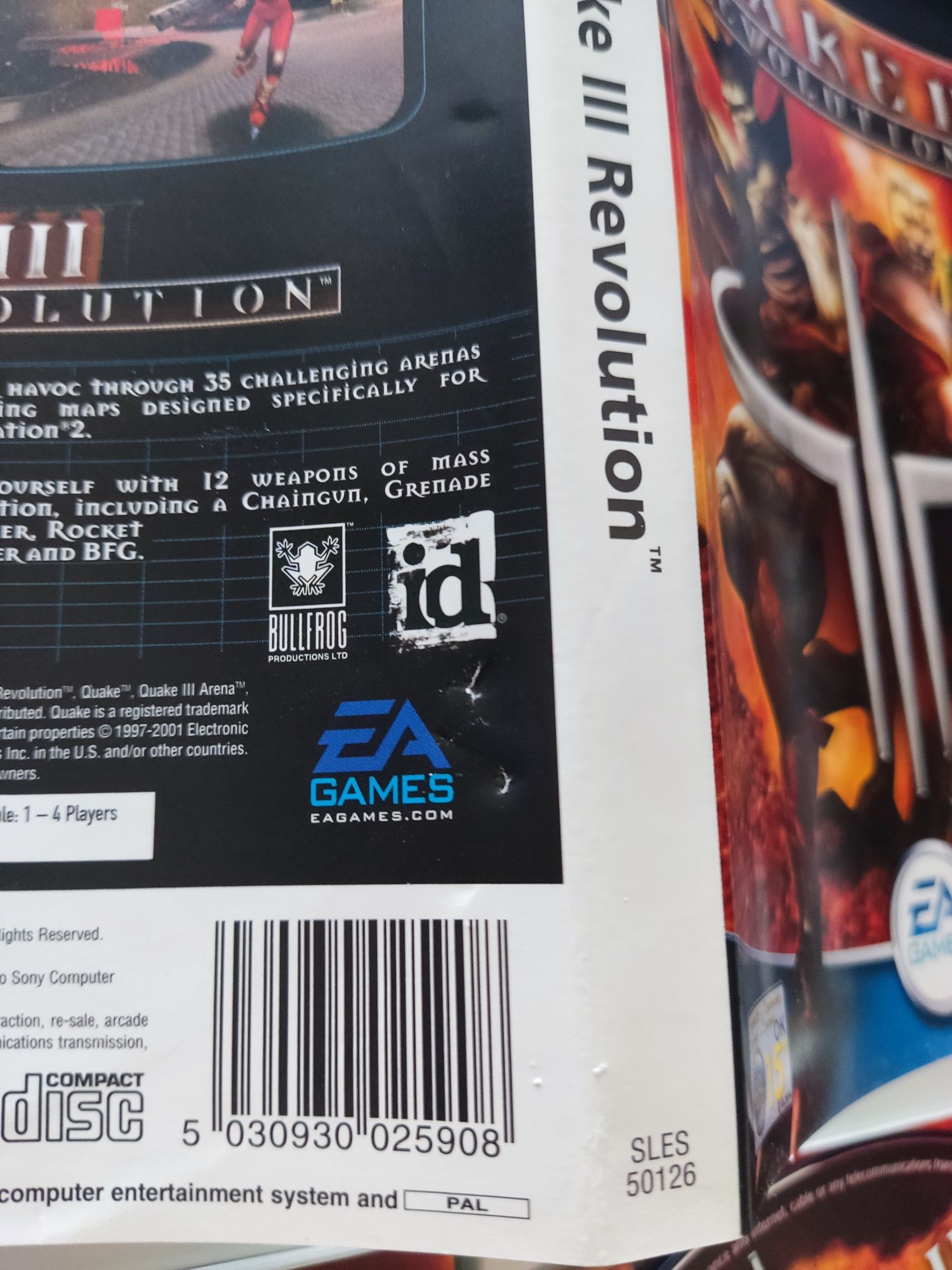 Quake 3 Revolution na PlayStation 2