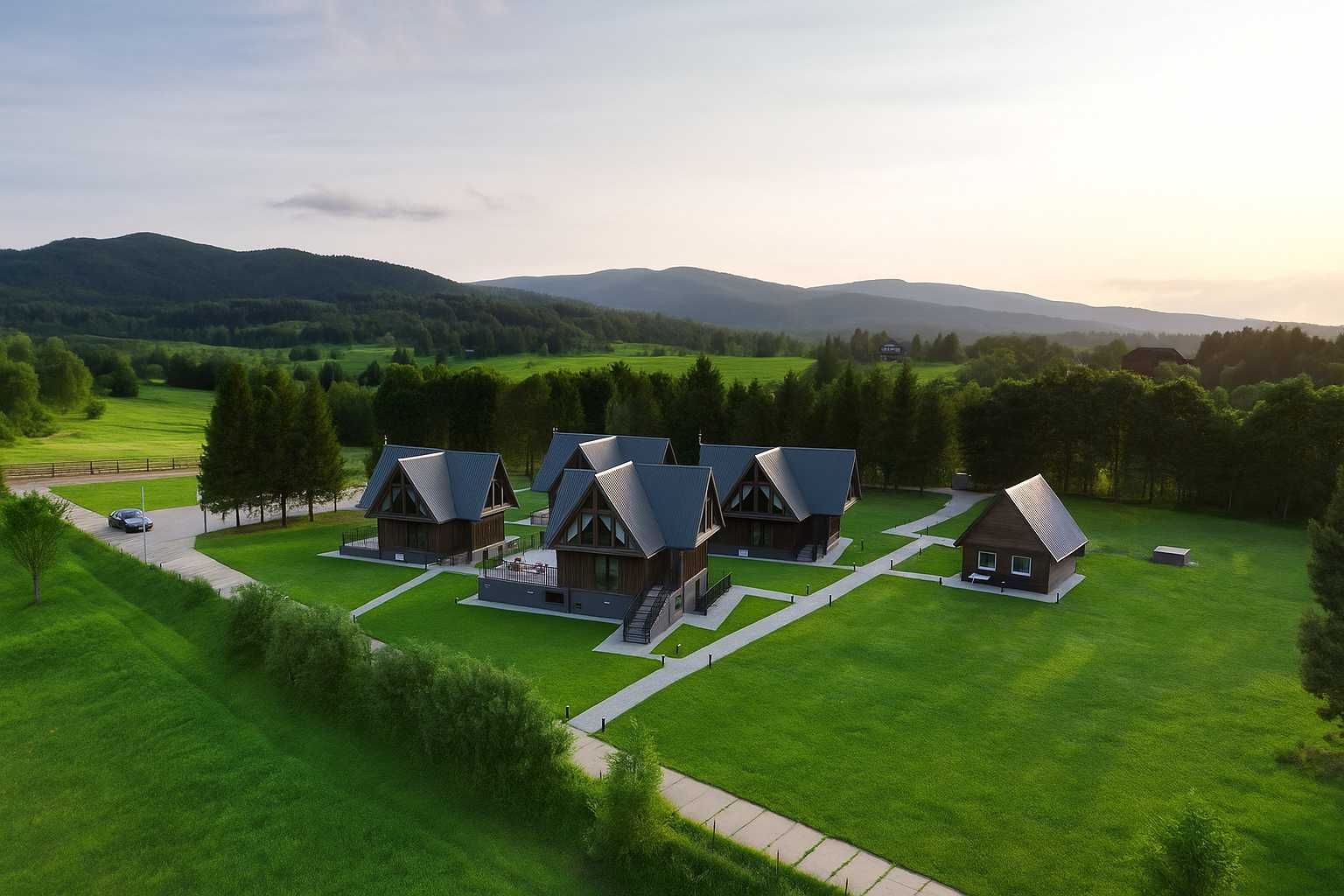 Grzeszne Chatki z Jacuzzi - Smerek - Bieszczady - Nowość