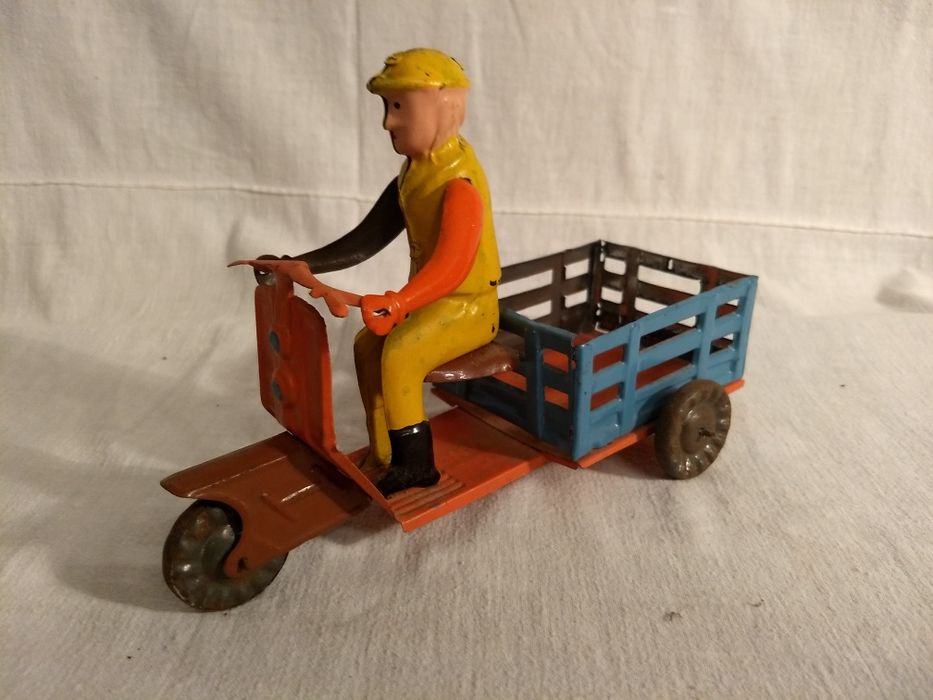 Mota de lata brinquedo português Anos 50/60