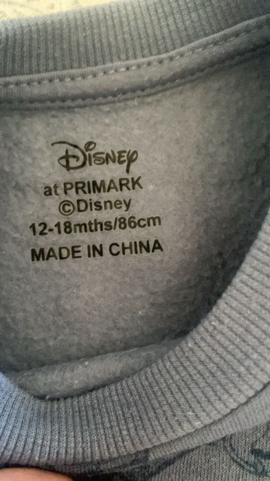 conjunto azul da disney