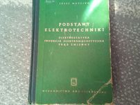 Podstawy elektrotechniki J.Możejko 1954 niski naklad Stalinogród