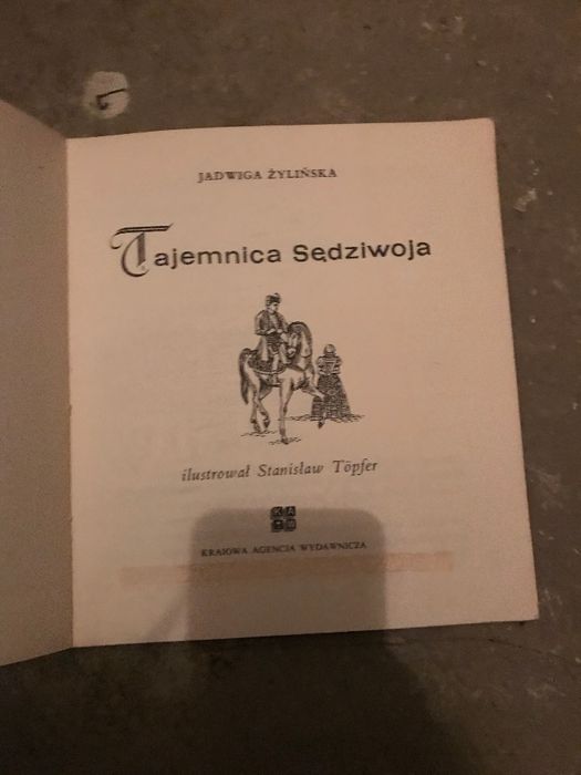 Tajemnica sędziwoja - Żylińska - 1975r.