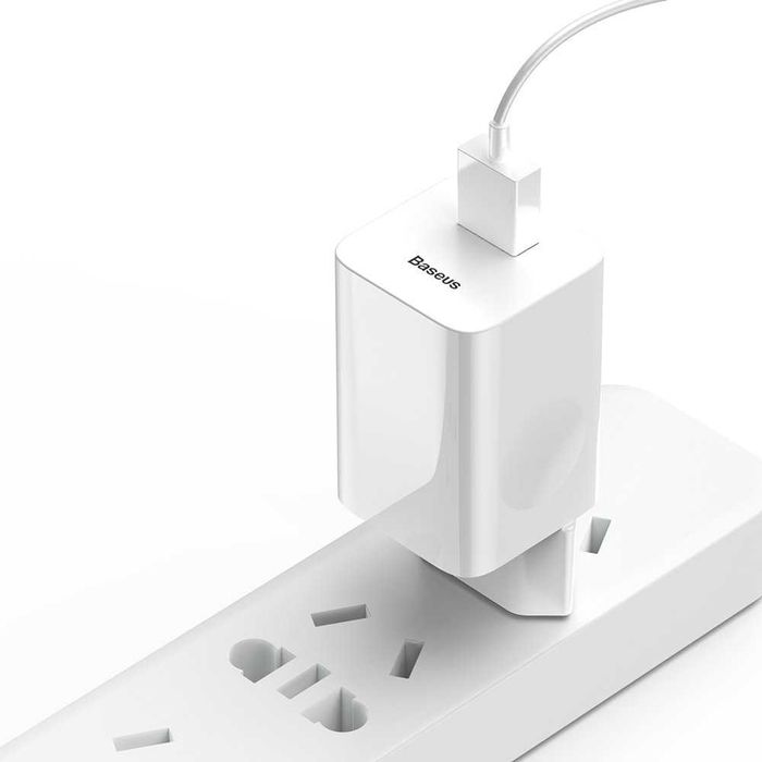 Szybka Ładowarka Sieciowa Baseus Kostka QC3.0 USB A 24W 3A Sklep Wawa
