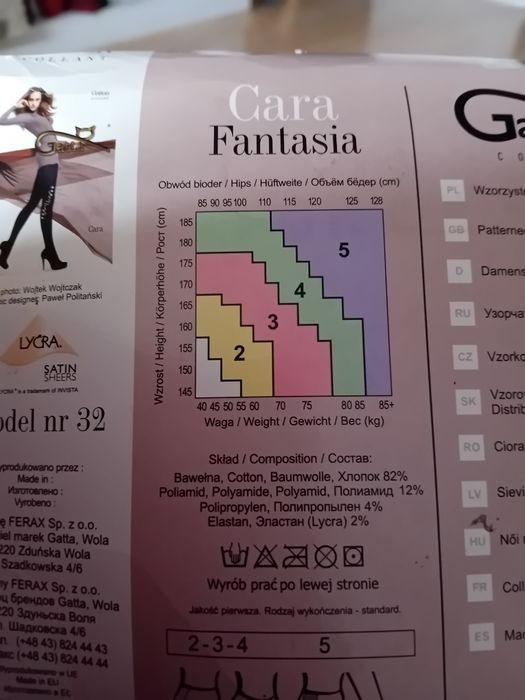 Gatta bawełniane rajstopy damskie