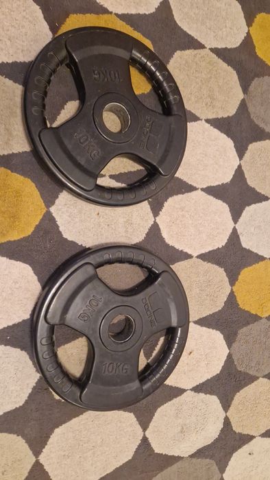 Discos de musculação 2×10kg