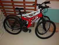 Bicicletas BTT Berg e EMT Sportcross 1.4 XC e suspensão total