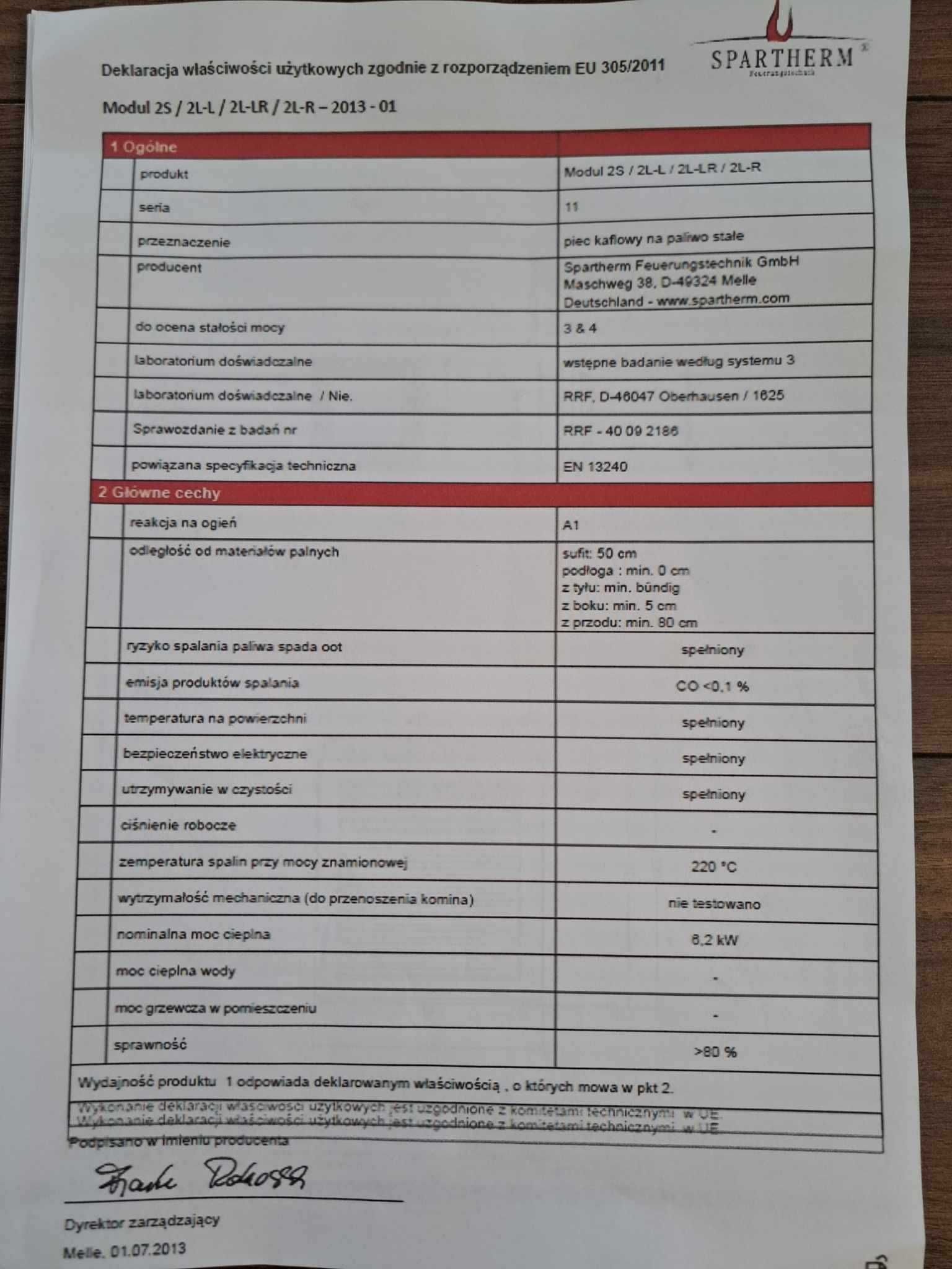 Kominek firmy Spartherm Loftline Modul 2.0.