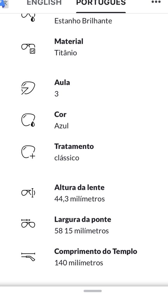 Oculos leitura e computador 2/+