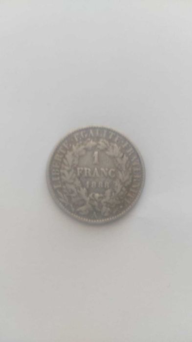 Moeda antiga 1 Franc 1888