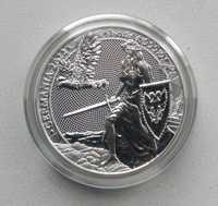Срібна монета раунд GERMANIA 2022 із сертифікатом від Germania Mint
До