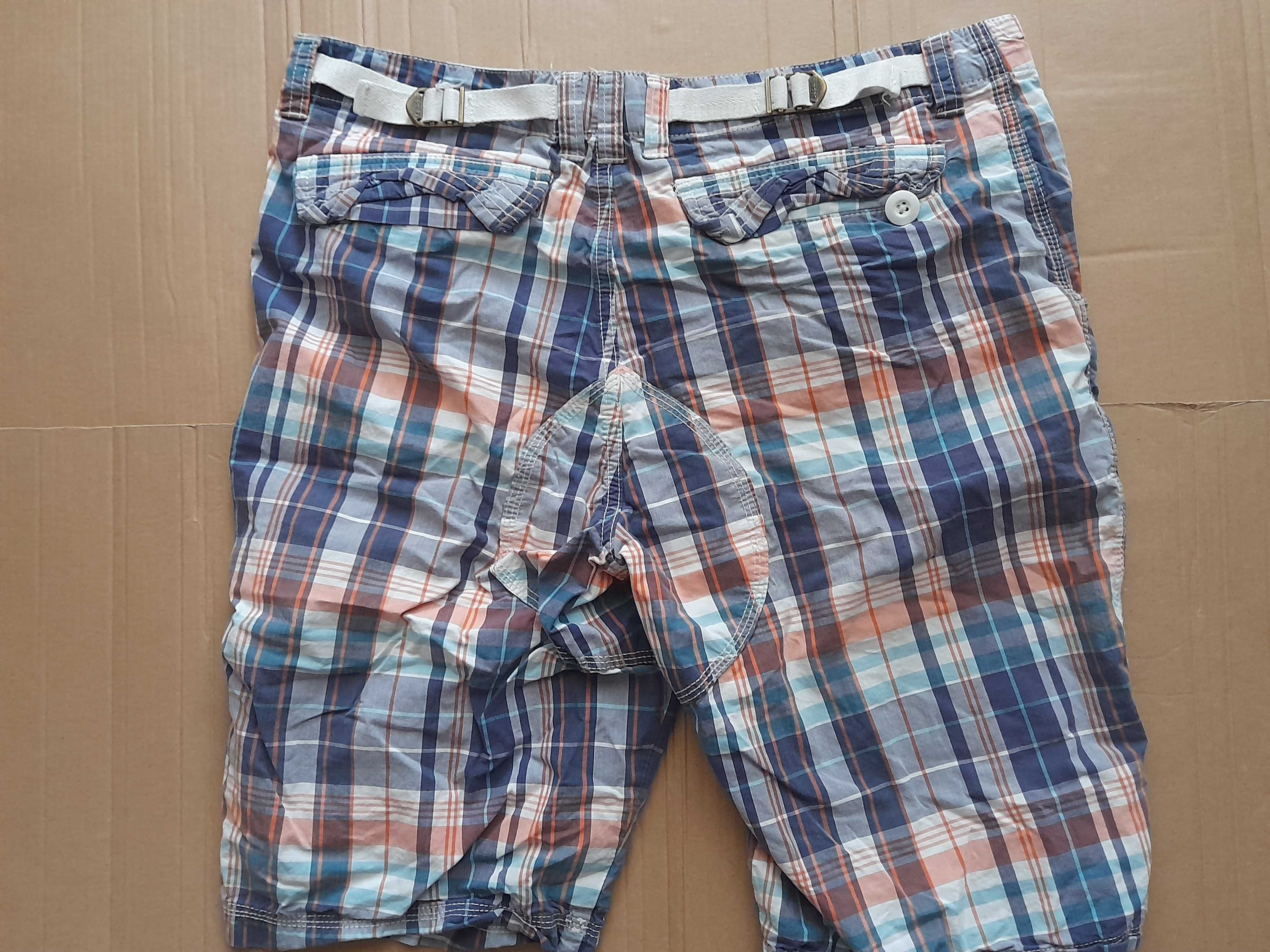 SUPERDRY  BERMUDY SZORTY Męskie Krótkie spodenki   32 MEDIUM