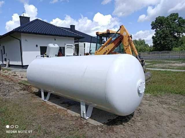 ZBIORNIK lpg 2700 litrów na gaz płynny, montaż, 4850, 6400