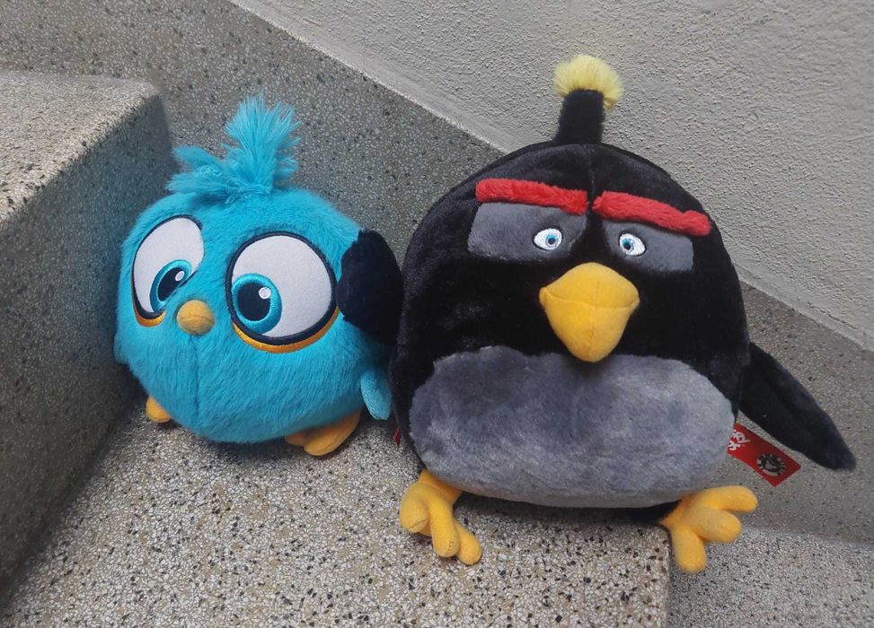 Peluches Angry Birds (Coleção do Continente)
