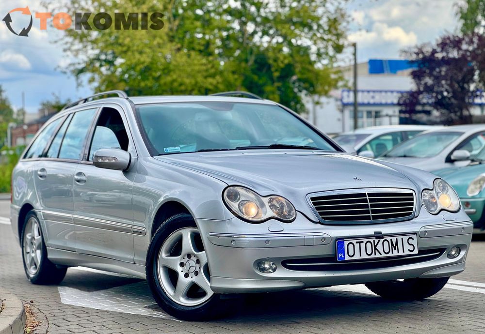 Mercedes C240 4Matic, 2004 rok automat 2.6 V6 – Otokomis! Gwarancji!