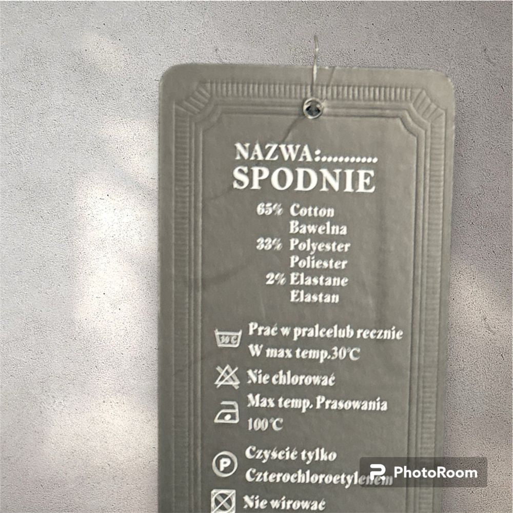 Ocieplane spodnie bardzo eleganckie