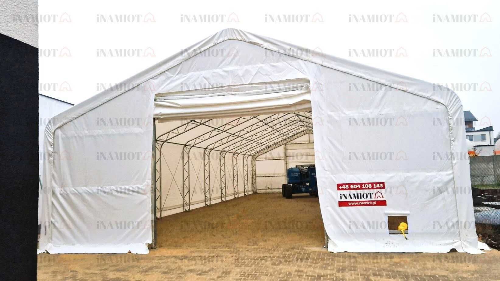Hala namiotowa 10x18,3x5,2x3,2 magazyn konstrukcja ocynkowana 900g/m2