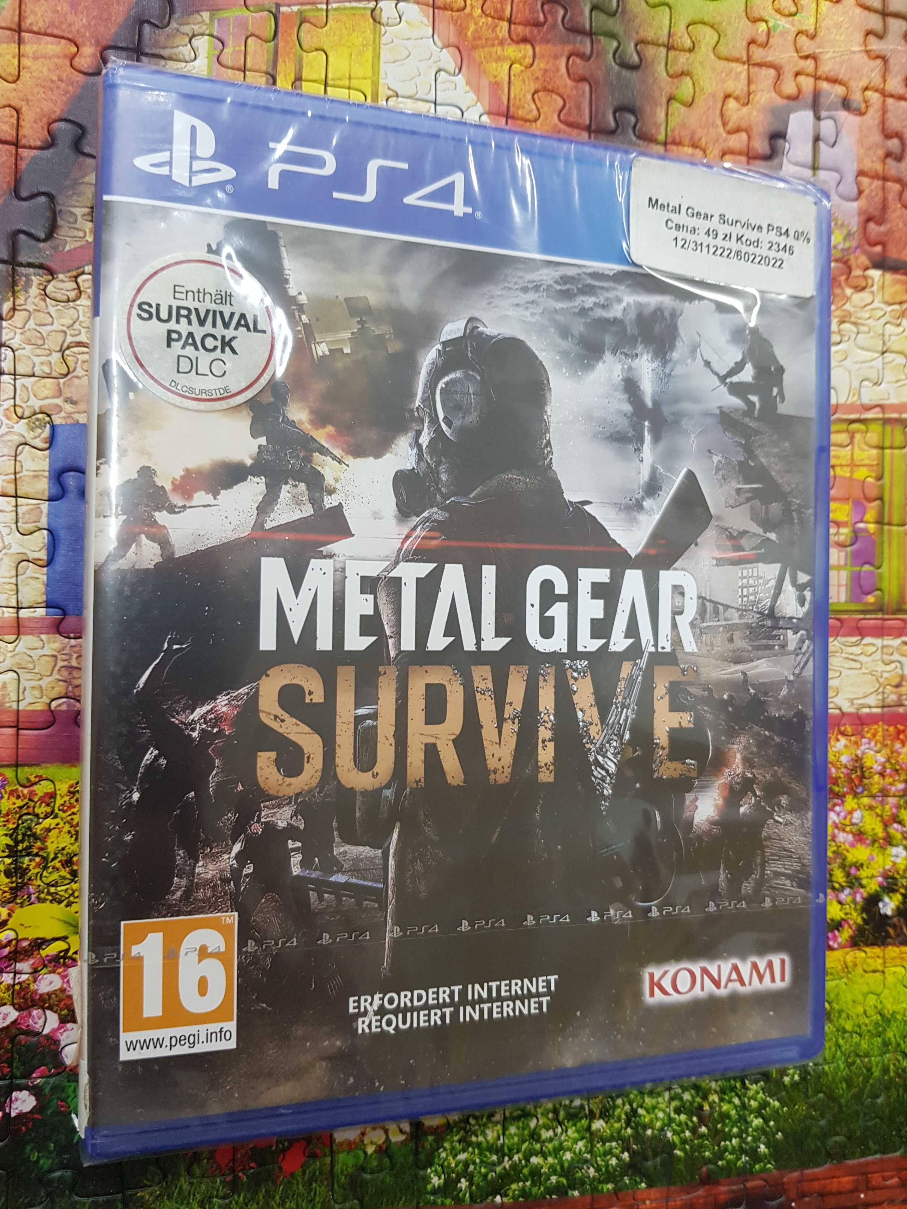 Metal Gear Survive PS4 Sklep Iława