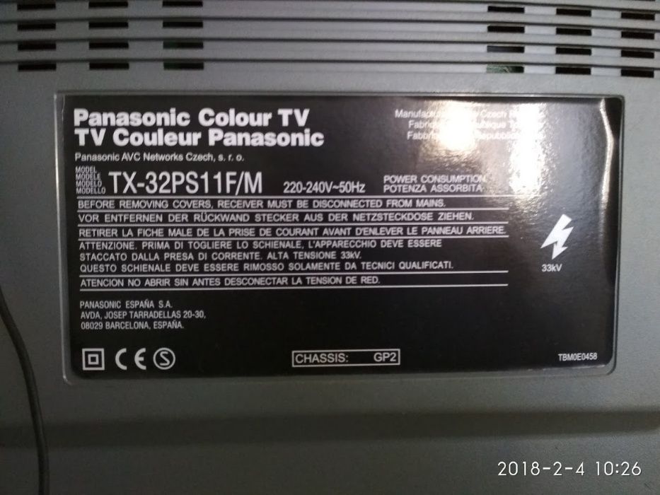 TV Panasonic 32"