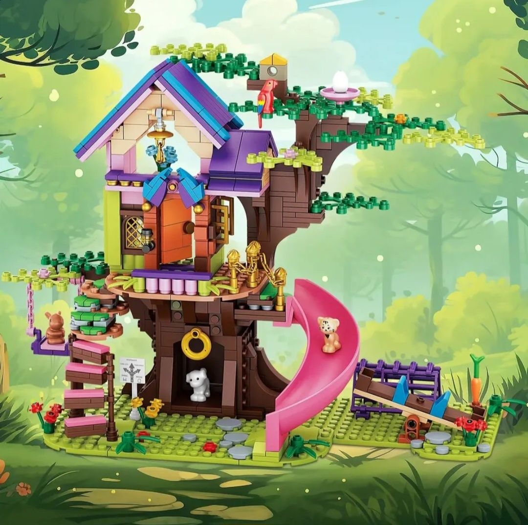 Конструктор домик на дереве будинок