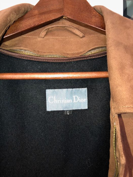 Christian Dior, Casaco de homem em pele de Camurça "L" como novo