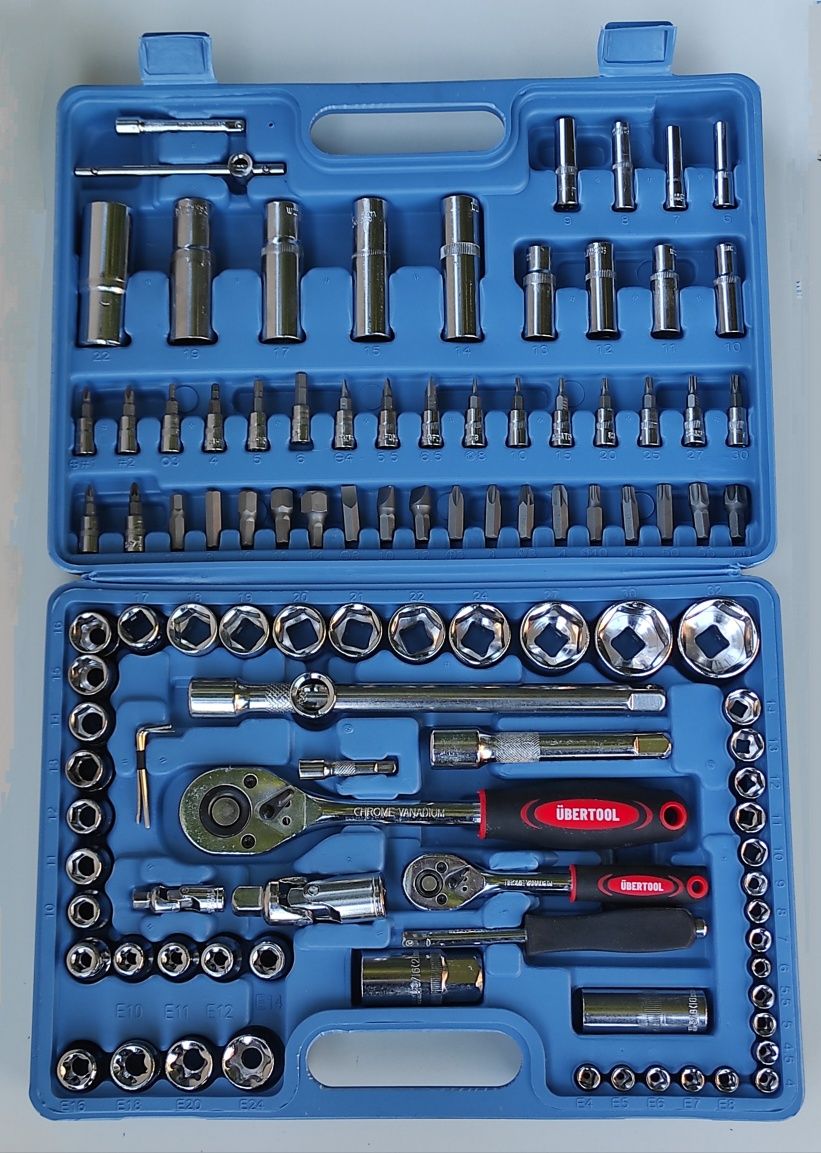 Zestaw kluczy nasadowych TORX w walizce 108 elementów Über Tool