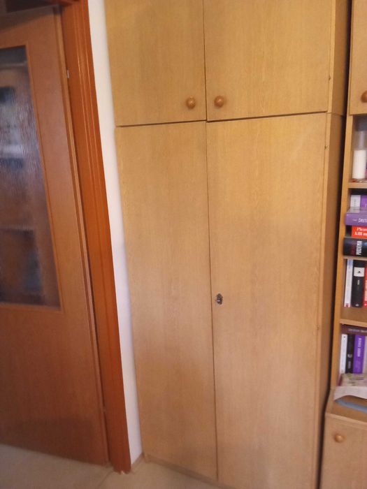 szafa dwudrzwiowa z nadstawką