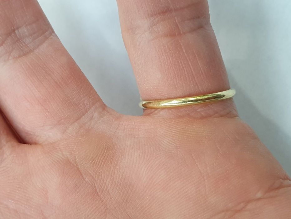 Złota kamea! Wyjątkowy złoty pierścionek/ 750/ 6.08 gram/ R18/ Gdynia