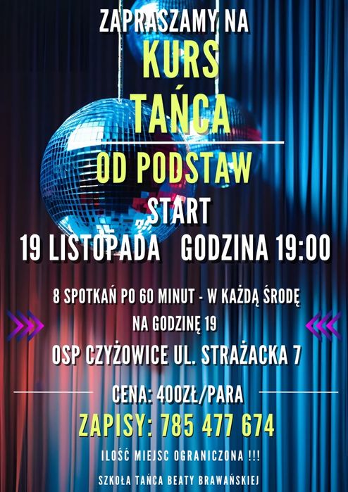 Kurs tańca od podstaw