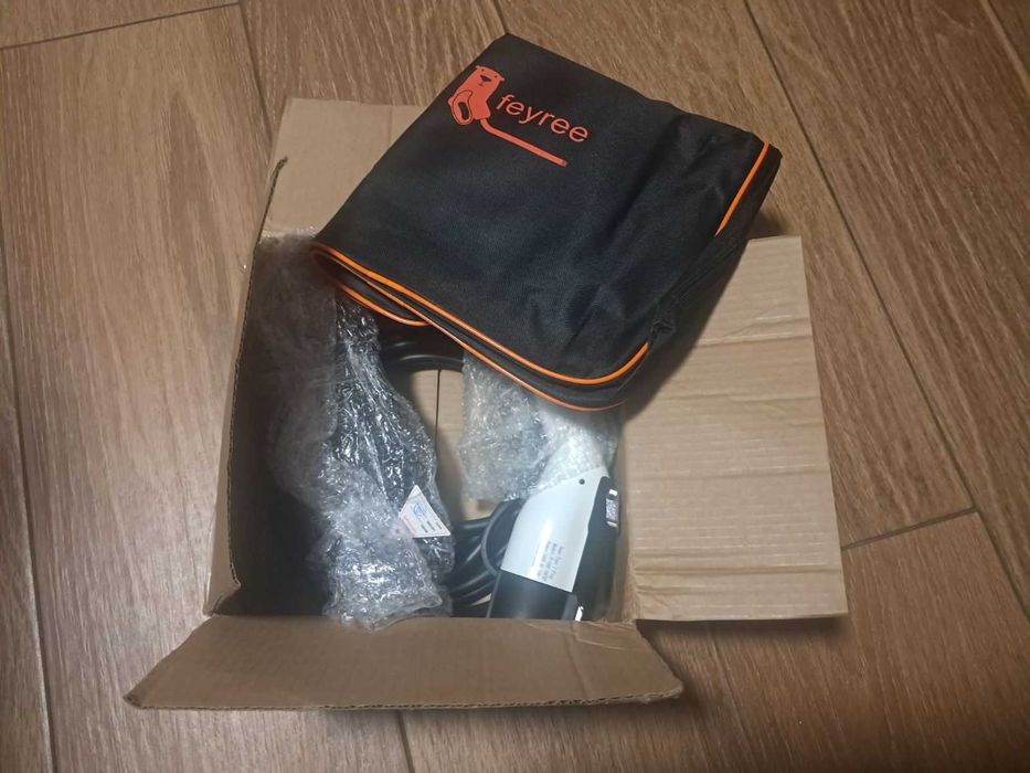 Зарядка електромобіля Feyree Type1, GBT 3,5кВт 3,5 метри зарядний