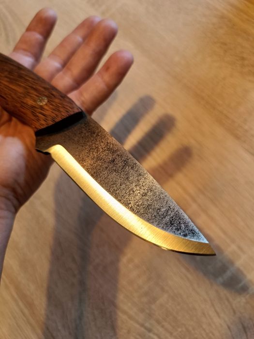 Nóż myśliwski, obozowy, Bushcraft - ręcznie robiony.