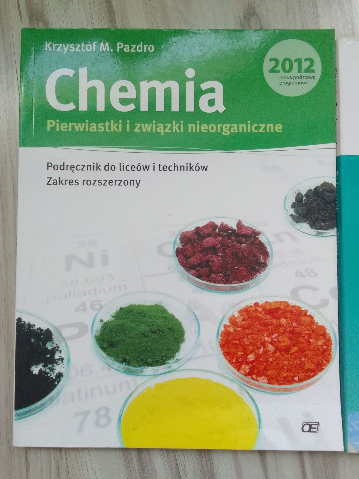 Podręczniki chemia pazdro