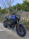 YAMAHA MT-07 2022 AKRAPOVIC 55KW