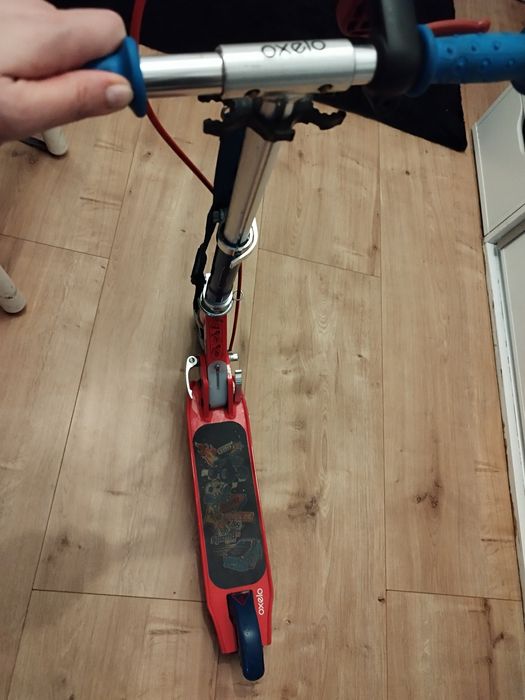 Hulajnoga Oxelo czerwono niebieska