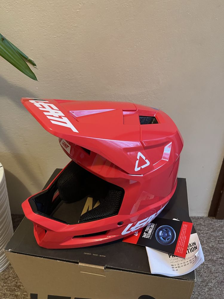 Kask fullface leatt