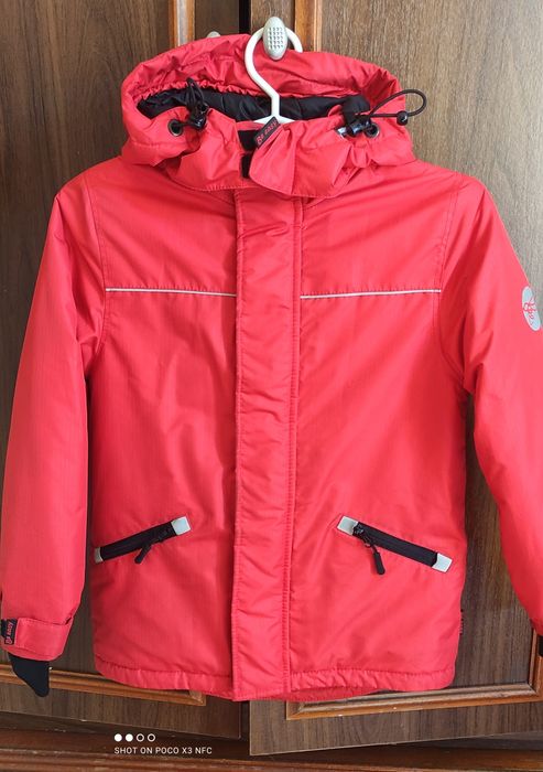 Зимняя курточка Be Easy для мальчика 5-6 лет 128 размер